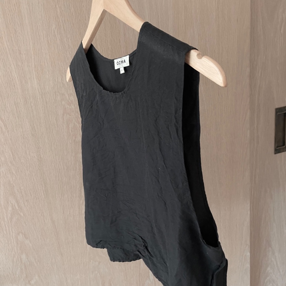 OZMA of California cropped apron tank - Picture 3 of 3